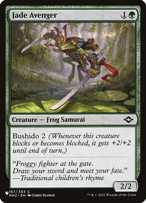 Jade Avenger (PLST-MH2-167)