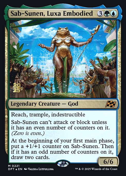 Sab-Sunen, Luxa Embodied (PDFT-221s) (Foil)