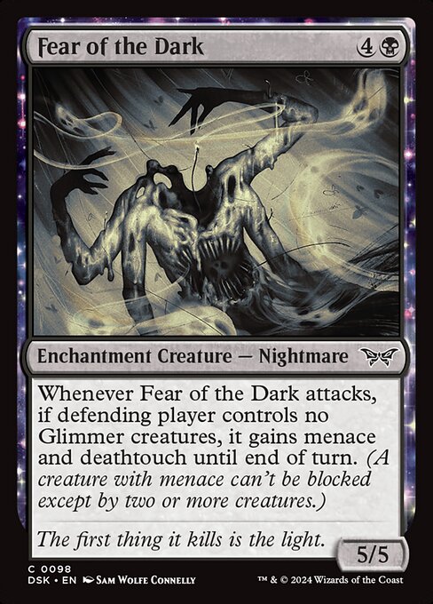 Fear of the Dark (DSK-98) (Foil)