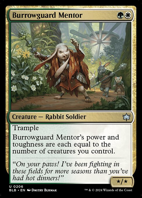 Burrowguard Mentor (BLB-206)