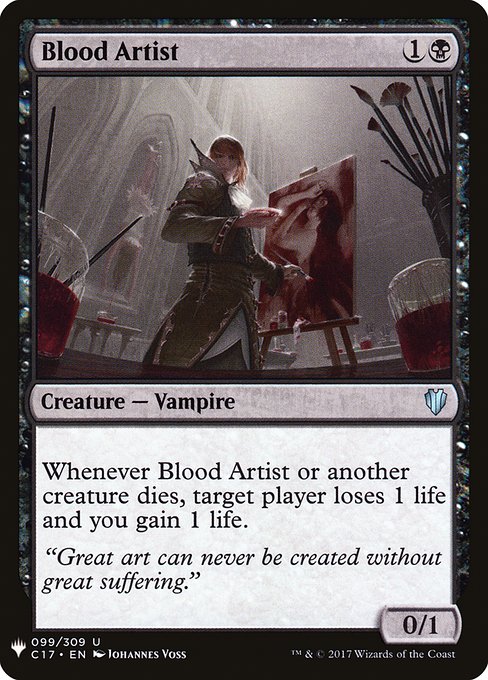 Blood Artist (PLST-C17-99)