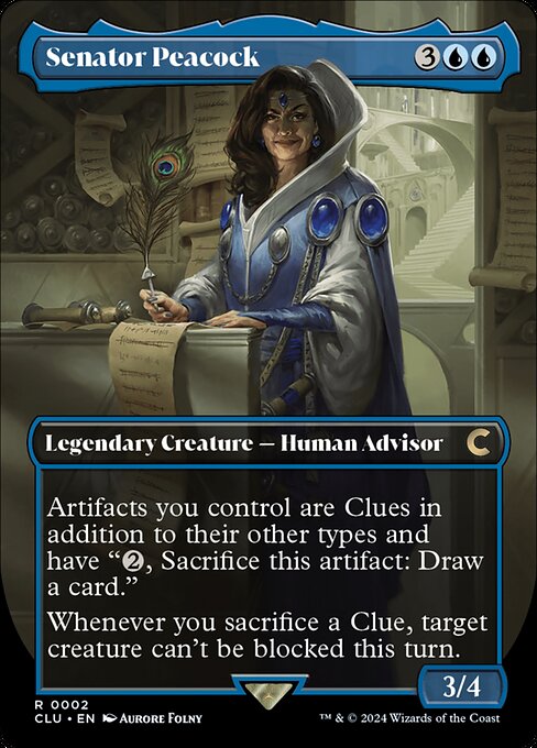 Senator Peacock (CLU-2)