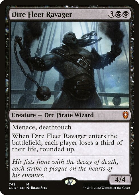 Dire Fleet Ravager (CLB-749)