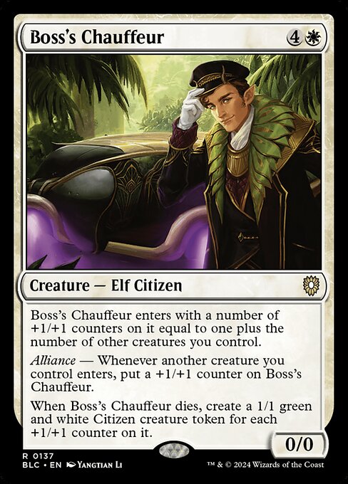 Boss's Chauffeur (BLC-137)
