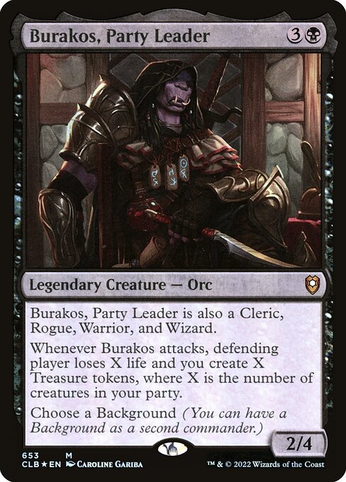 Burakos, Party Leader (CLB-653) (Foil)