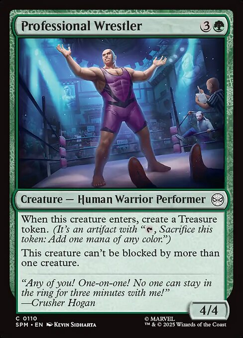 Professional Wrestler (SPM-110)