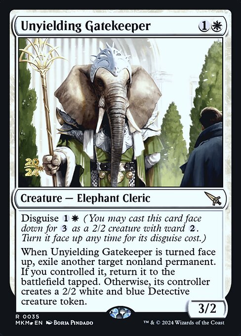 Unyielding Gatekeeper (PMKM-35s) (Foil)
