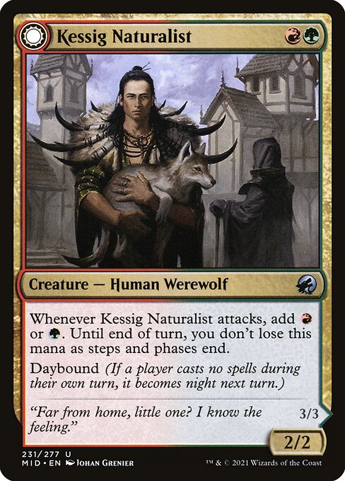 Kessig Naturalist // Lord of the Ulvenwald (MID-231)
