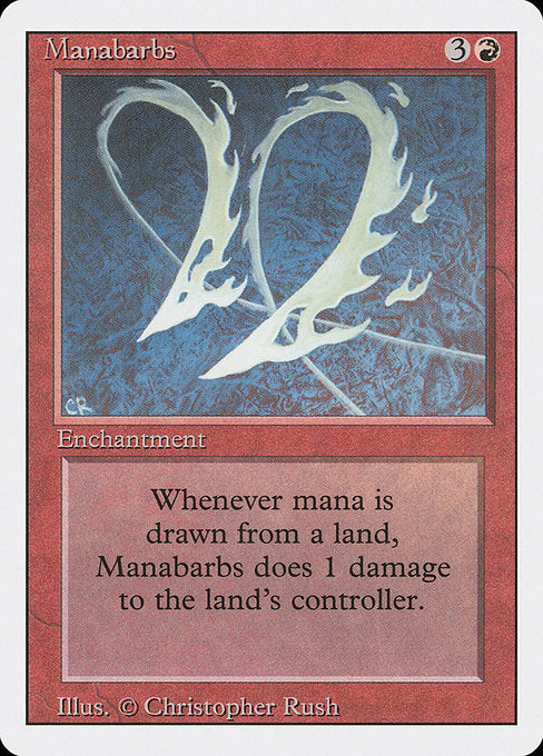 Manabarbs (3ED-165) [Played]