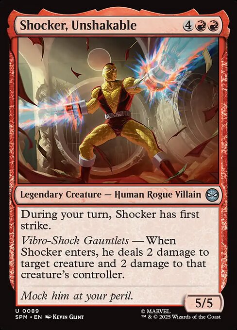 Shocker, Unshakable (SPM-89)