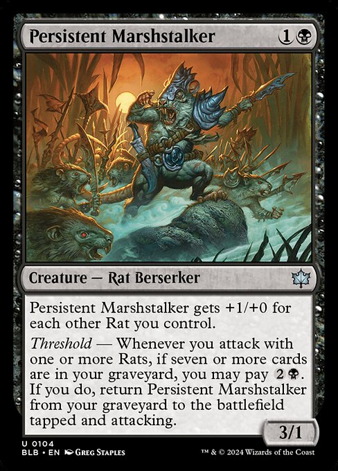 Persistent Marshstalker (BLB-104)