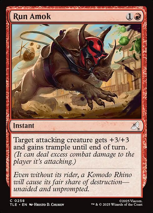 Run Amok (TLE-258)