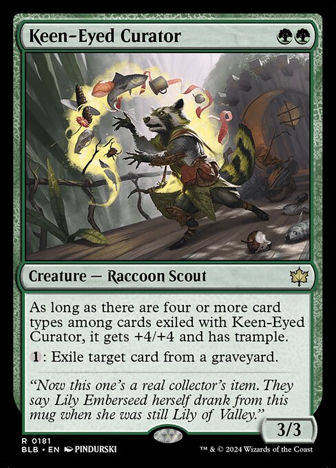 Keen-Eyed Curator (BLB-181)
