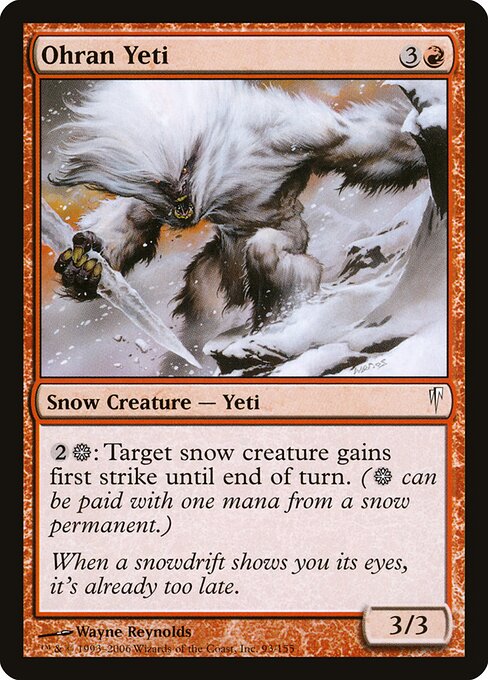 Ohran Yeti (CSP-93) (Foil)