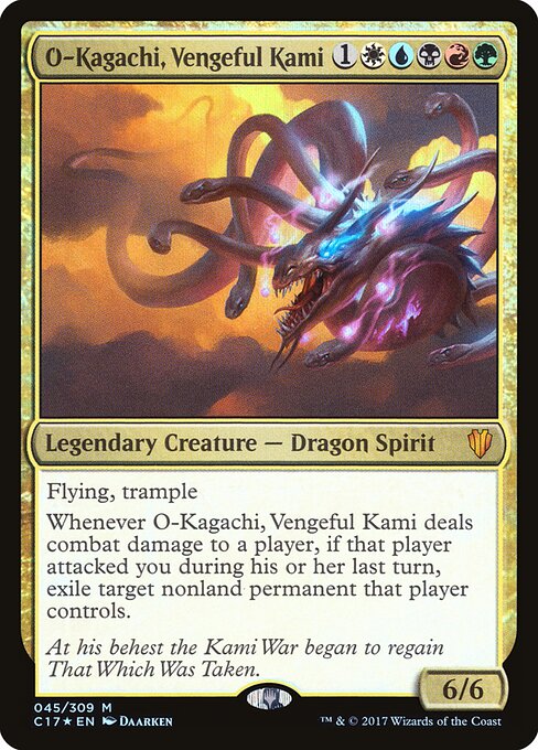 O-Kagachi, Vengeful Kami (C17-45) (Foil)