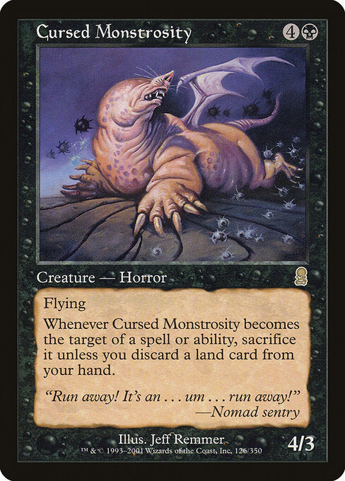 Cursed Monstrosity (ODY-126)