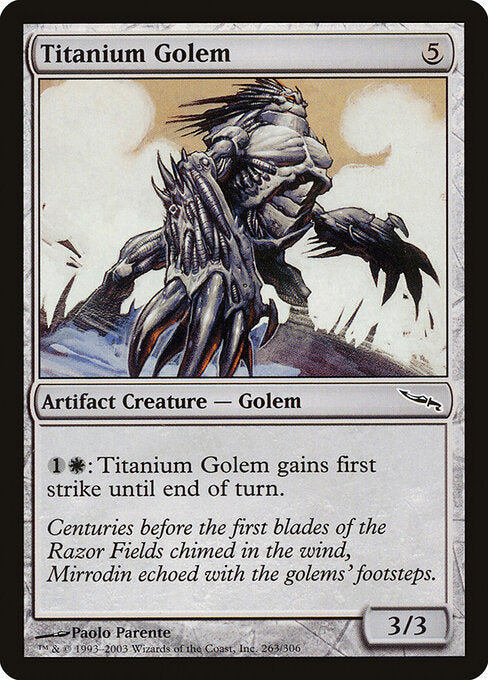 Titanium Golem (MRD-263)