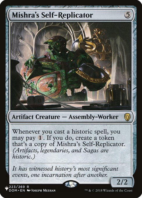 Mishra's Self-Replicator (PLST-DOM-223)