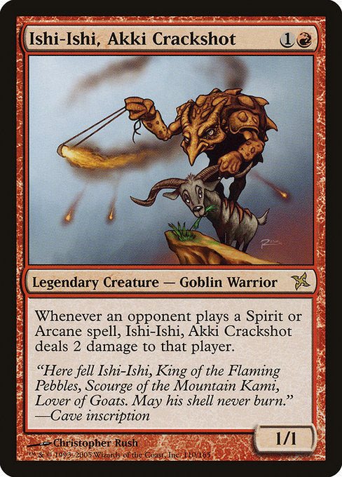 Ishi-Ishi, Akki Crackshot (BOK-110)