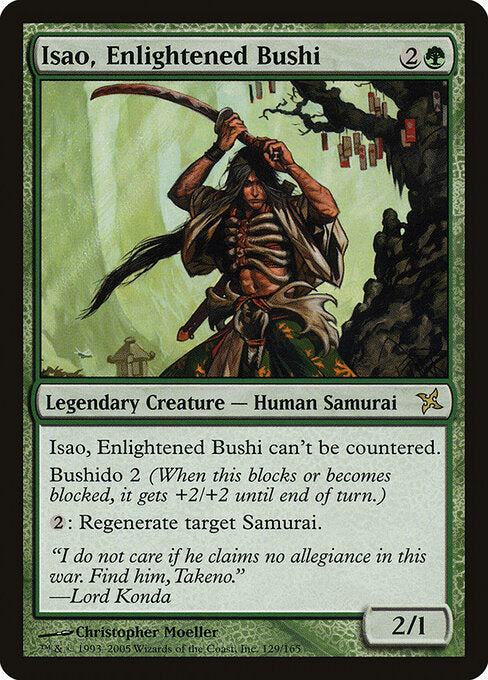 Isao, Enlightened Bushi (BOK-129)