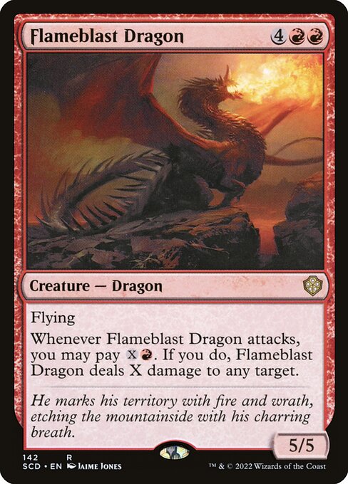 Flameblast Dragon (SCD-142)