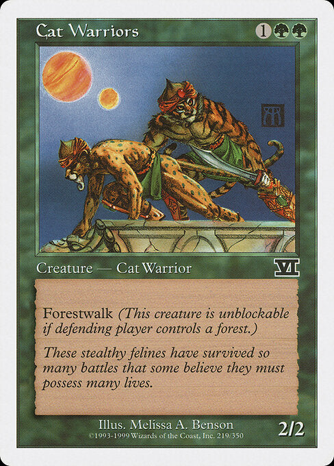 Cat Warriors (6ED-219)