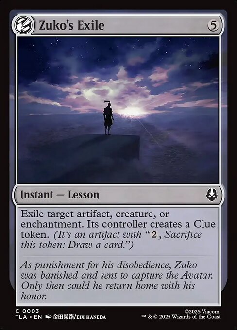 Zuko's Exile (TLA-3)