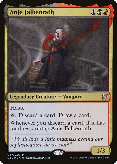 Anje Falkenrath (C19-37) (Foil)
