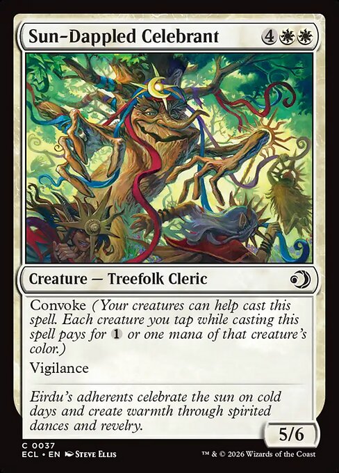 Sun-Dappled Celebrant (ECL-37)