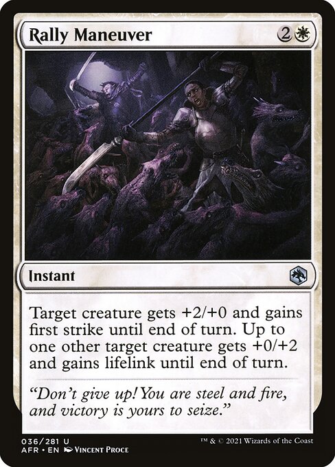Rally Maneuver (AFR-36) (Foil)