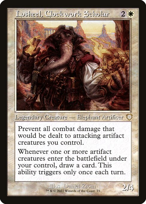 Losheel, Clockwork Scholar (BRC-73)