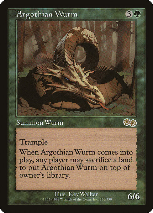 Argothian Wurm (USG-236)