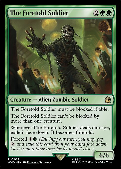 The Foretold Soldier (WHO-102)