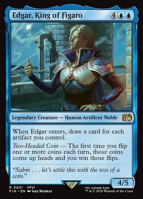 Edgar, King of Figaro (FIN-51)