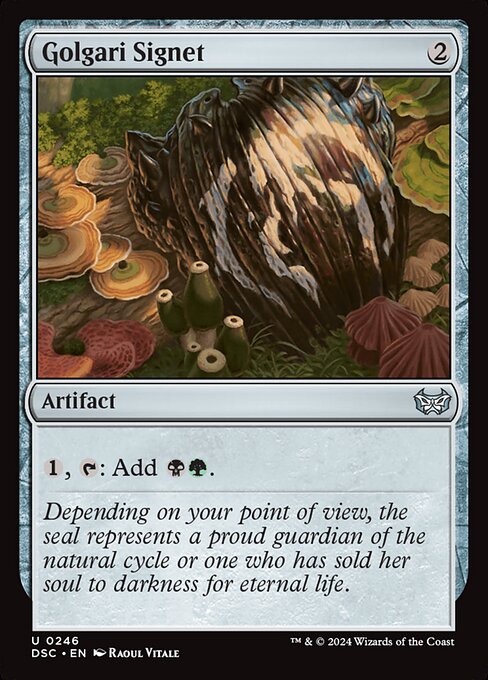 Golgari Signet (DSC-246)