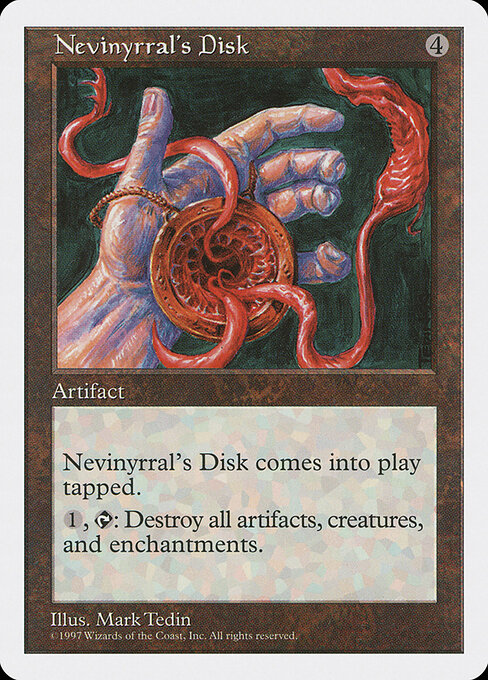 Nevinyrral's Disk (5ED-391)