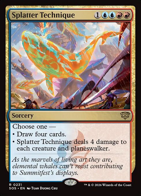 Splatter Technique (SOS-231) (Foil)