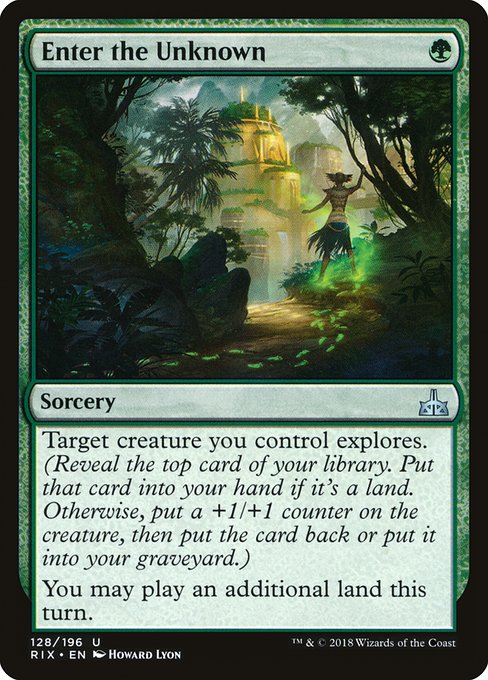 Enter the Unknown (RIX-128)