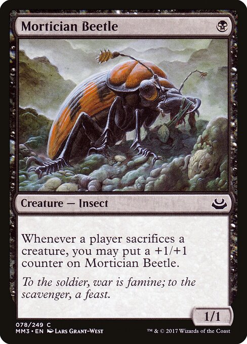 Mortician Beetle (MM3-78) (Foil)