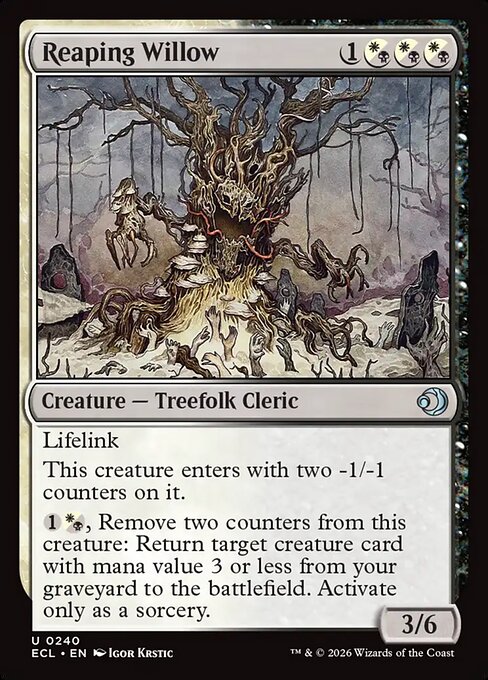 Reaping Willow (ECL-240)