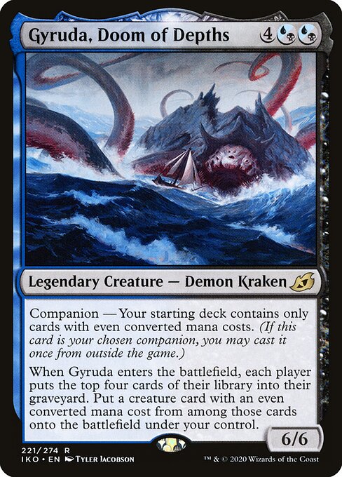 Gyruda, Doom of Depths (IKO-221) (Foil)