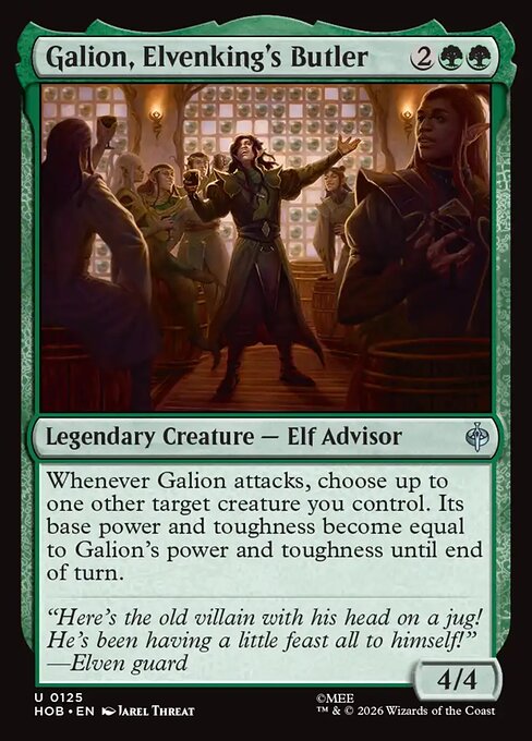 Galion, Elvenking's Butler (HOB-125)