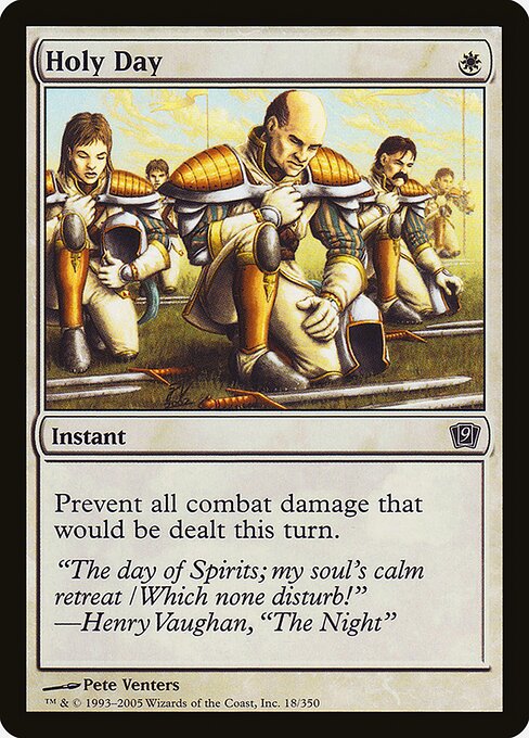 Holy Day (9ED-18★) (Foil)