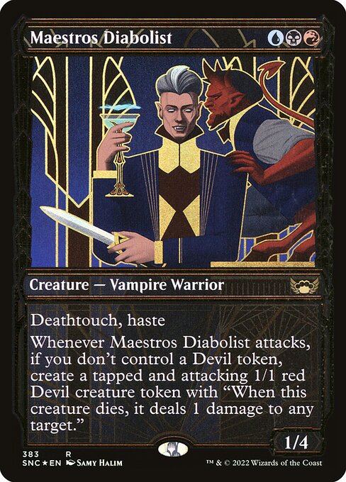 Maestros Diabolist (SNC-383) (Foil)