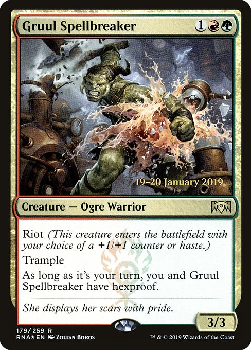 Gruul Spellbreaker (PRNA-179s) (Foil)