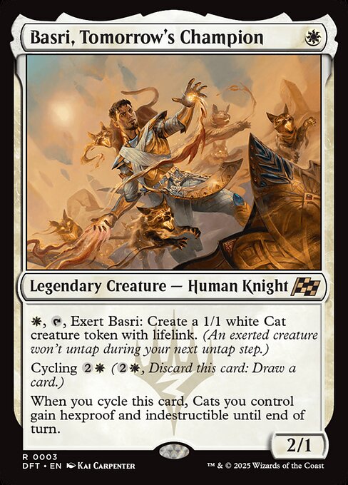 Basri, Tomorrow's Champion (DFT-3)