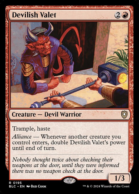 Devilish Valet (BLC-195)