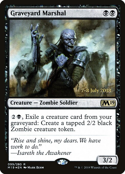 Graveyard Marshal (PM19-99s) (Foil)