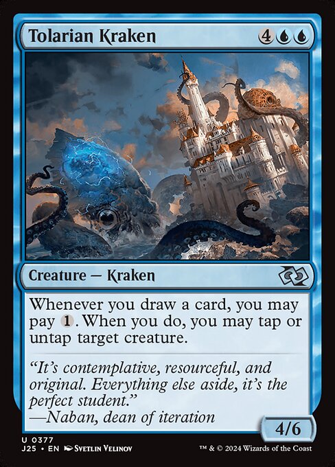 Tolarian Kraken (J25-377)