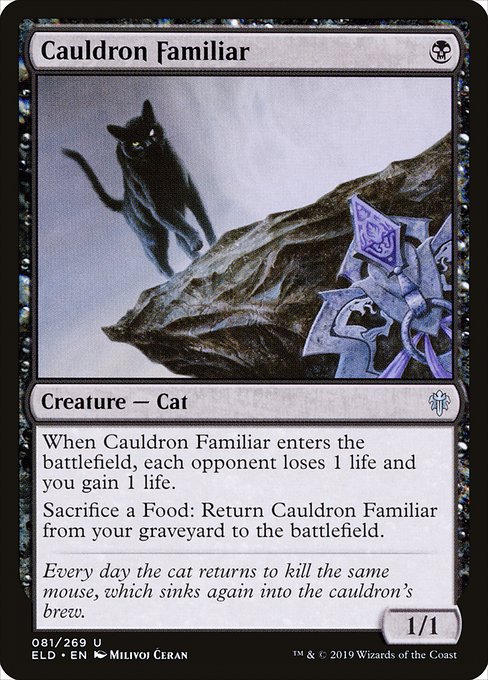 Cauldron Familiar (ELD-81) (Foil)